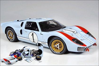 Ford GT40 1/12 scale Model Cars