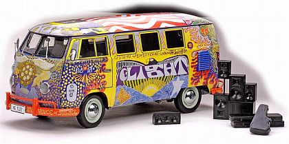 Woodstock VW Bus - Flower Power Bulli - SunStar - #5062