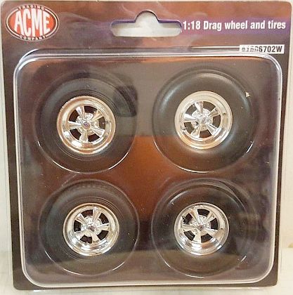 CRAGAR Drag wheel & tire set • #A1806702W