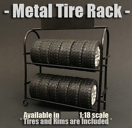 Metal Tire  and Wheel Rack • #AD77518