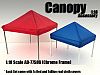 Canopy Diorama Set Chrome • 1/18 Scale Hobby Accessory miniature cars for sale • #AD77586