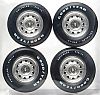 Rally Wheel & Good Year Polygalss F70-14 Tire set • #GL12872