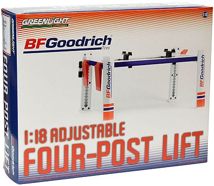 BFGoodrich 4-Post Service Floor Lift • BFGoodrich logo • #GL13629 • www.corvette-plus.ch