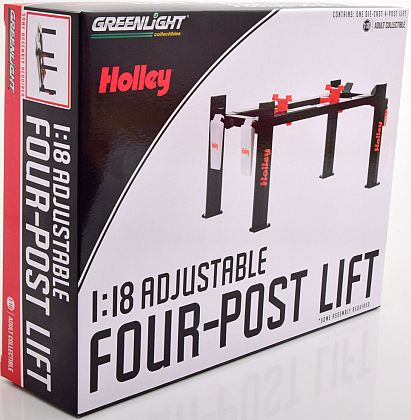 Holley 4-Post Service Floor Lift • Holley logo • #GL13638 • www.corvette-plus.ch