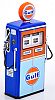 GULF Gas Pump • 1954 Tokheim 350 Twin Gas Pump • #GL14070C • www.corvette-plus.ch