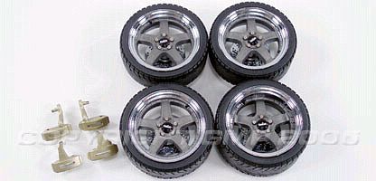 Kinesis 5 spoke wheel & tire set, item #G1800136