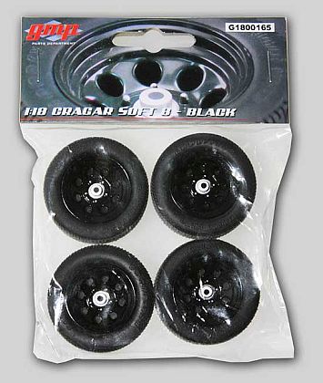 Cragar Soft 8 black Wheel & Tire set • #G1800165