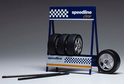 Speedline Corse Wheel & Tire set • #ixo18SET007W • www.corvette-plus.ch