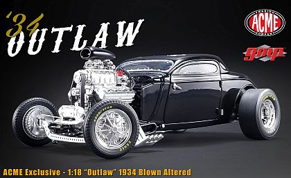 1934 Blown Altered Coupe Outlaw • #A18900