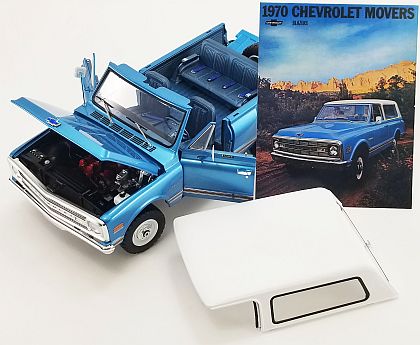 1970 Chevrolet Blazer K/5 • Medium Blue Poly • #A1807704 • www.corvette-plus.ch