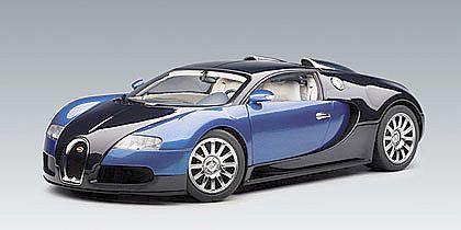 BUGATTI VEYRON 16.4 • Black-Blue • Production Car • #AA70907