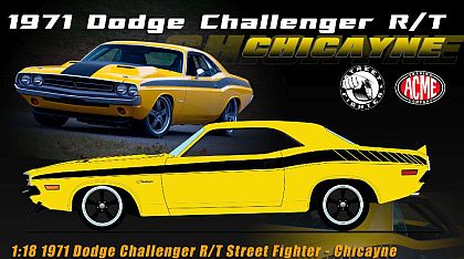 1971 Dodge Challenger R/T Street Fighter Chicayne • Limited Edition • #A1806020 • www.corvette-plus.ch