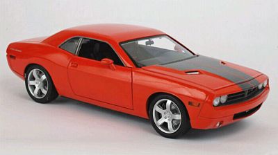 Dodge Challenger 2006 Concept Car orange, item #hw61_50502