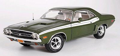 1971 Dodge Challenger Dark Iridescent Green metallic, item #50603