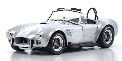 Shelby Cobra 427 S/C • Silver w/White stripes • #KS08047S • www.corvette-plus.ch