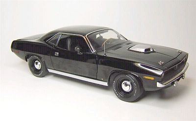 1970 HEMI 'Cuda in TX9 Black, Item #HW61-50615