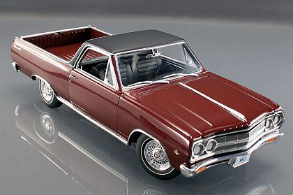 1965 Chevrolet El Camino L79 • Madeira Maroon with Vinyl Top • #A1805405VT