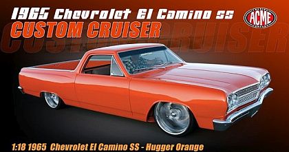 1965 Chevrolet El Camino • Orange Custom Cruiser • #A1805412 • www.corvette-plus.ch