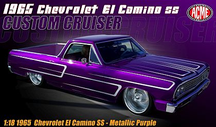 1965 Chevrolet El Camino • Purple Custom Cruiser • #A1805413 • www.corvette-plus.ch