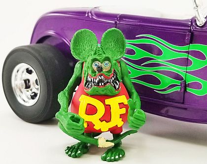 Rat Fink Figurine 1/18 scale • ACME • #A1800117 • www.corvette-plus.ch