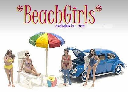 Beach Girls Accessories Umbrella, Beach Bench, Duffle Bag • #AD76313-17MJ • www.corvette-plus.ch