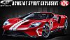 Ford GT #1 Heritage Edition • Red with White stripes • #US008 • www.corvette-plus.ch