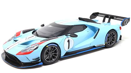 Ford GT Mk II #1 • Light Blue with White Stripes • #GT867 • www.corvette-plus.ch