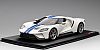 Ford GT • Frozen White with Lightning Blue stripes • #TS0093