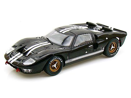 1966 Ford GT40 Mk.II • Black with White stripes • Street Version • #SC402