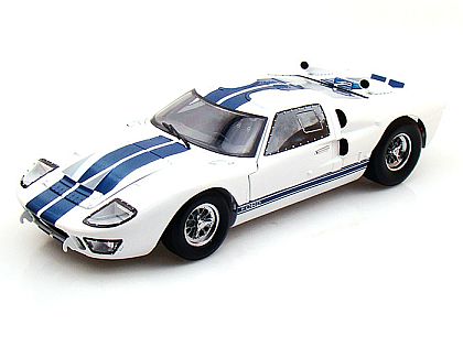 1966 Ford GT40 Mark II • White with Blue stripes • Street Version • #SC410