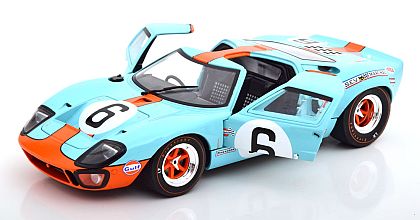 1/43 Spark 1967 Ford GT40 Mk IV #2 4th 24h LeMans Shelby American Inc.  Bruce McLaren, Mark Donohue Car Model 