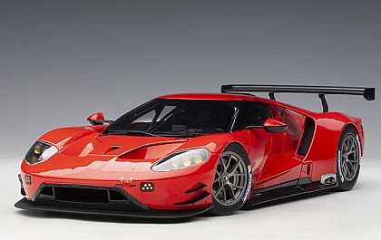 Ford GT GTE • Red Plain Body Version • #AA81811 • www.corvette-plus.ch