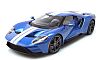 Ford GT • Blue with White stripes • #38134BU • www.corvette-plus.ch