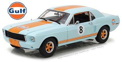 1967 Mustang *Gulf Oil* #8 • Gulf blue with orange stripes • #GL12989