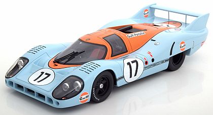 GULF Porsche 917LH #17 • Siffert / Bell • 1971 Le Mans • #CMR044