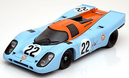 GULF 1970 Porsche 917K #22 • David Hobbs / Mike Hailwood • 1970 Le Mans • #NRV18758OH