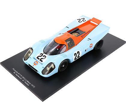 Gulf-Porsche 917 #22 • Le Mans 1970 • #18S419 • www.corvette-plus.ch