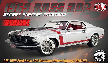 1969 Ford Mustang Boss 302 • Street Fighter Redline • #A1801842 • www.corvette-plus.ch