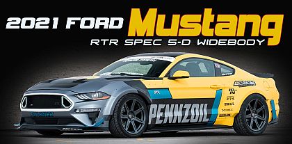 2021 Ford Mustang RTR Spec 5 Widebody Pennzoil • Pennzoil design • #US056 • www.corvette-plus.ch