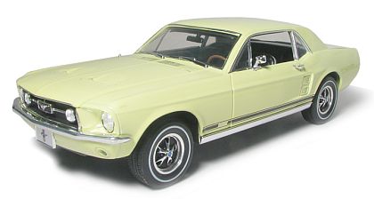 1967 Mustang GT Coupe - Springtime Yellow - Limited Edition - #GL12806