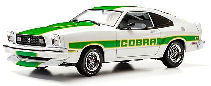 1978 Ford Mustang II Cobra II • White with Green Billboard stripes • #GL12895