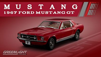 1967 Mustang GT • Red • Limited Edition 300 • #GL50842