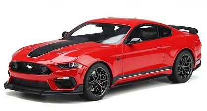 2021 Ford Mustang Mach 1 • Race Red • #GT351 • www.corvette-plus.ch