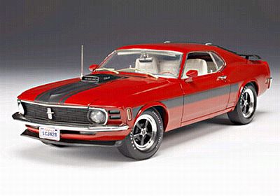 1970 Mustang SCJ428 red, item #50558