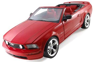 2005 Mustang GT convertible, red by Hot Wheels item G7161