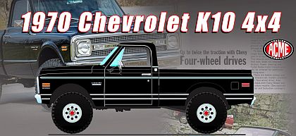 1970 Chevy K10 4x4 Pickup Truck • #A1807215 • www.corvette-plus.ch