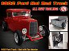 1932 Ford Hot Rod Truck • Red • #A1804100 • www.corvette-plus.ch