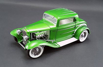 Hot Rod & Rat Rod 1/18 scale Model Cars