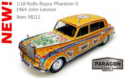 John Lennon Rolls Royce Phantom V Mulliner Park Ward • Psychadelic Paint scheme • #P98212