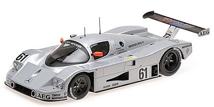 Sauber-Mercedes C9 #61 • 2nd Le Mans 1989 • #MC155893561 • www.corvette-plus.ch